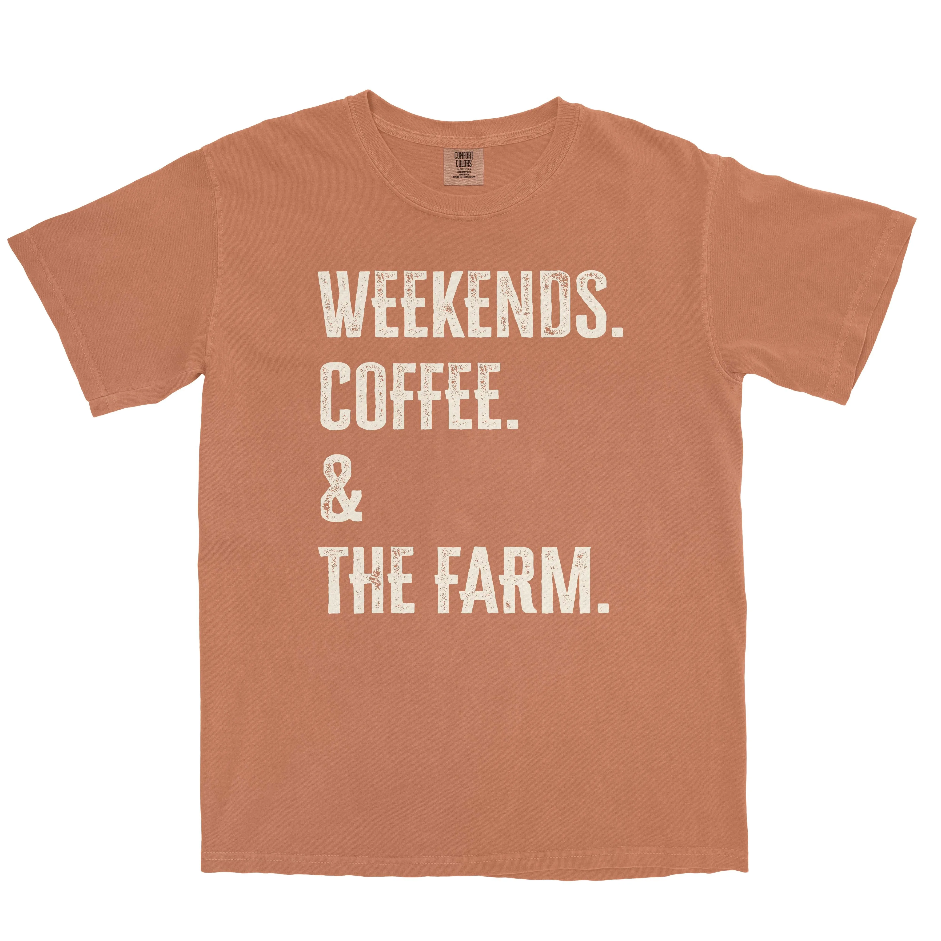 WEEKENDS COFFEE & THE FARM SHIRT