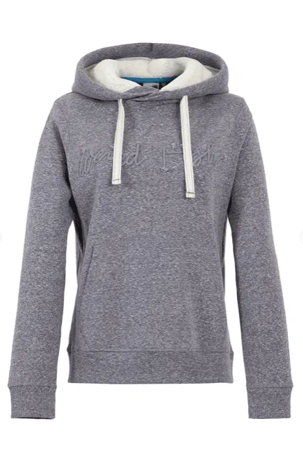 Recycled Organic Snow Marl Hoodie - Navy from Weird Fish Bodhi