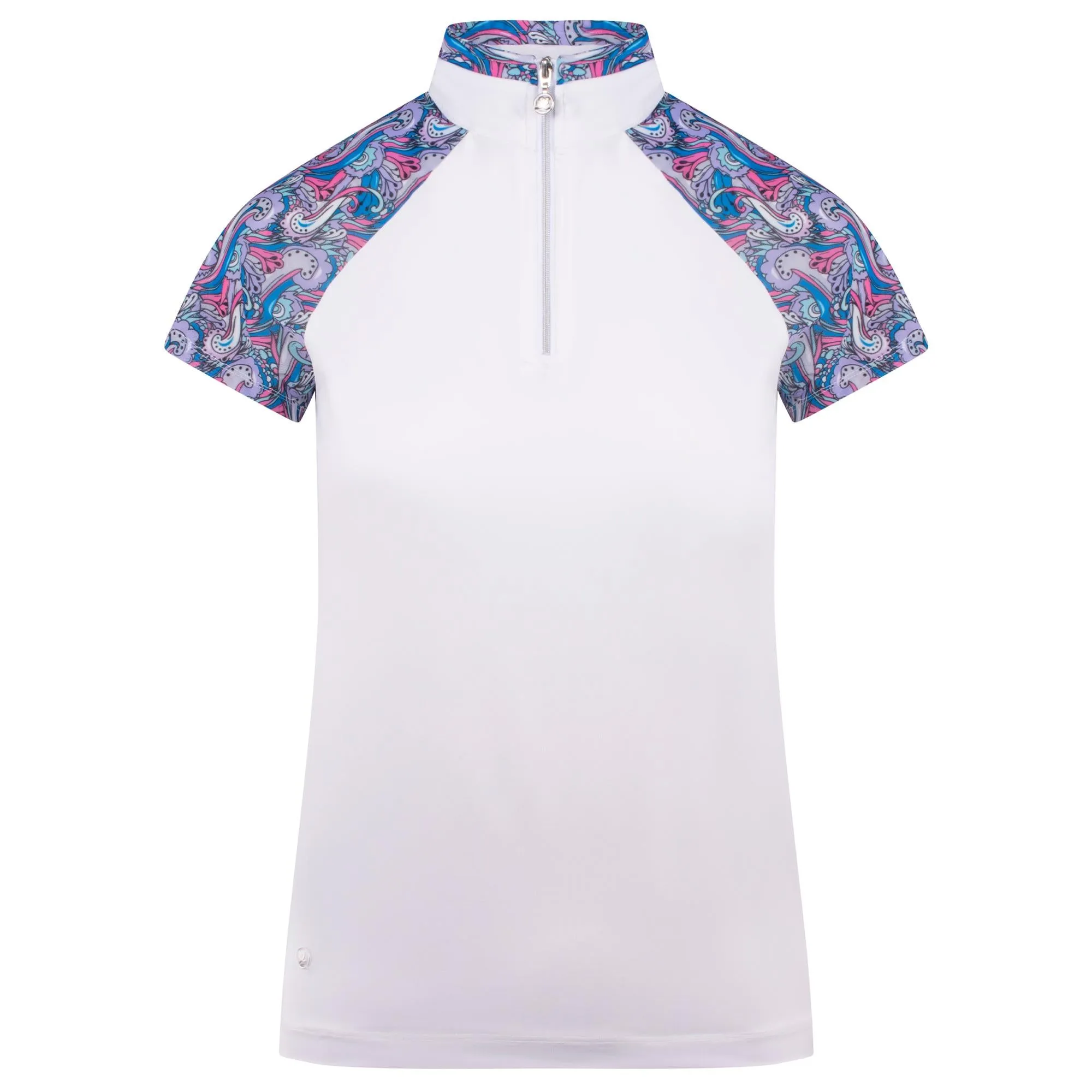 White Daily Sports Ladies Polo Shirt