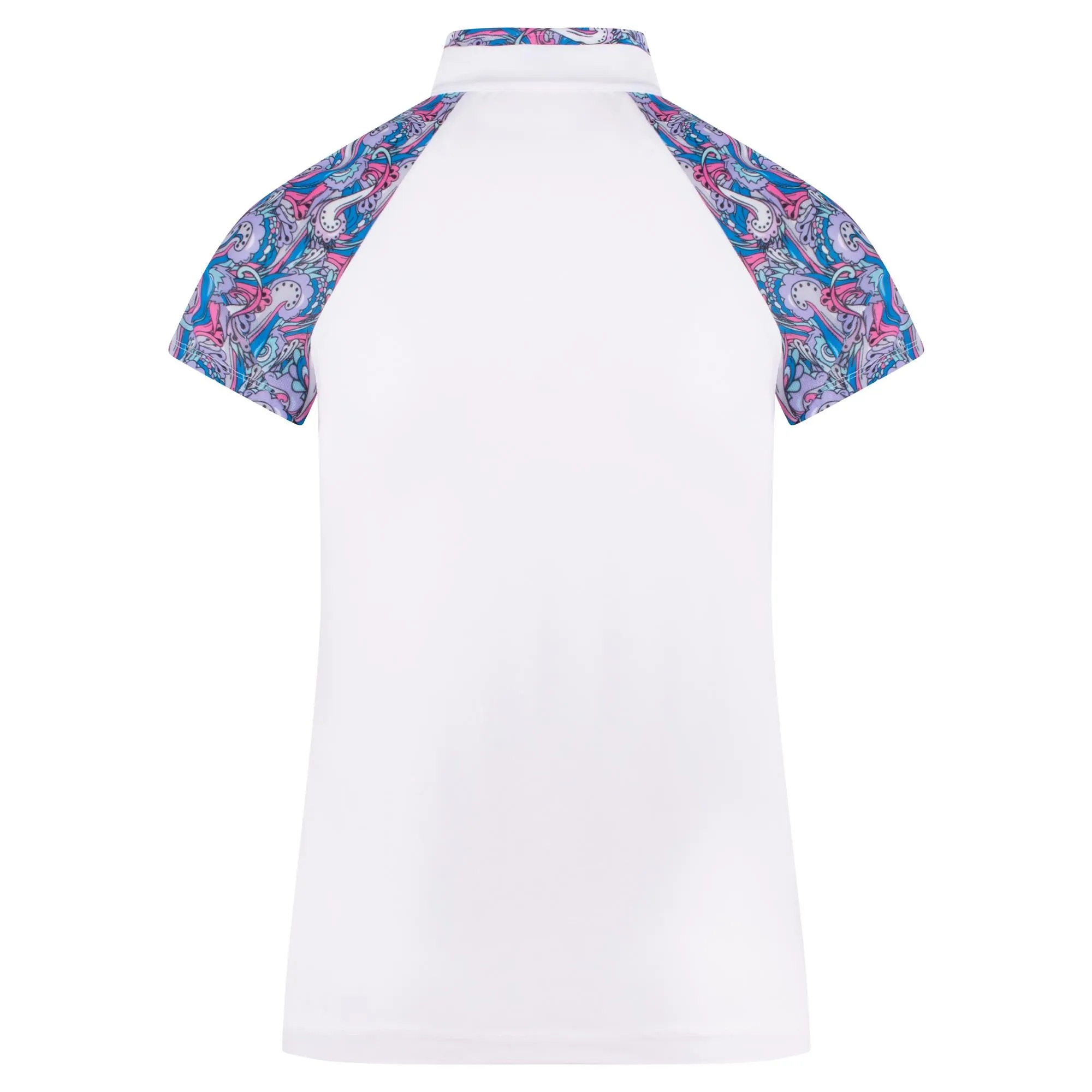 White Daily Sports Ladies Polo Shirt