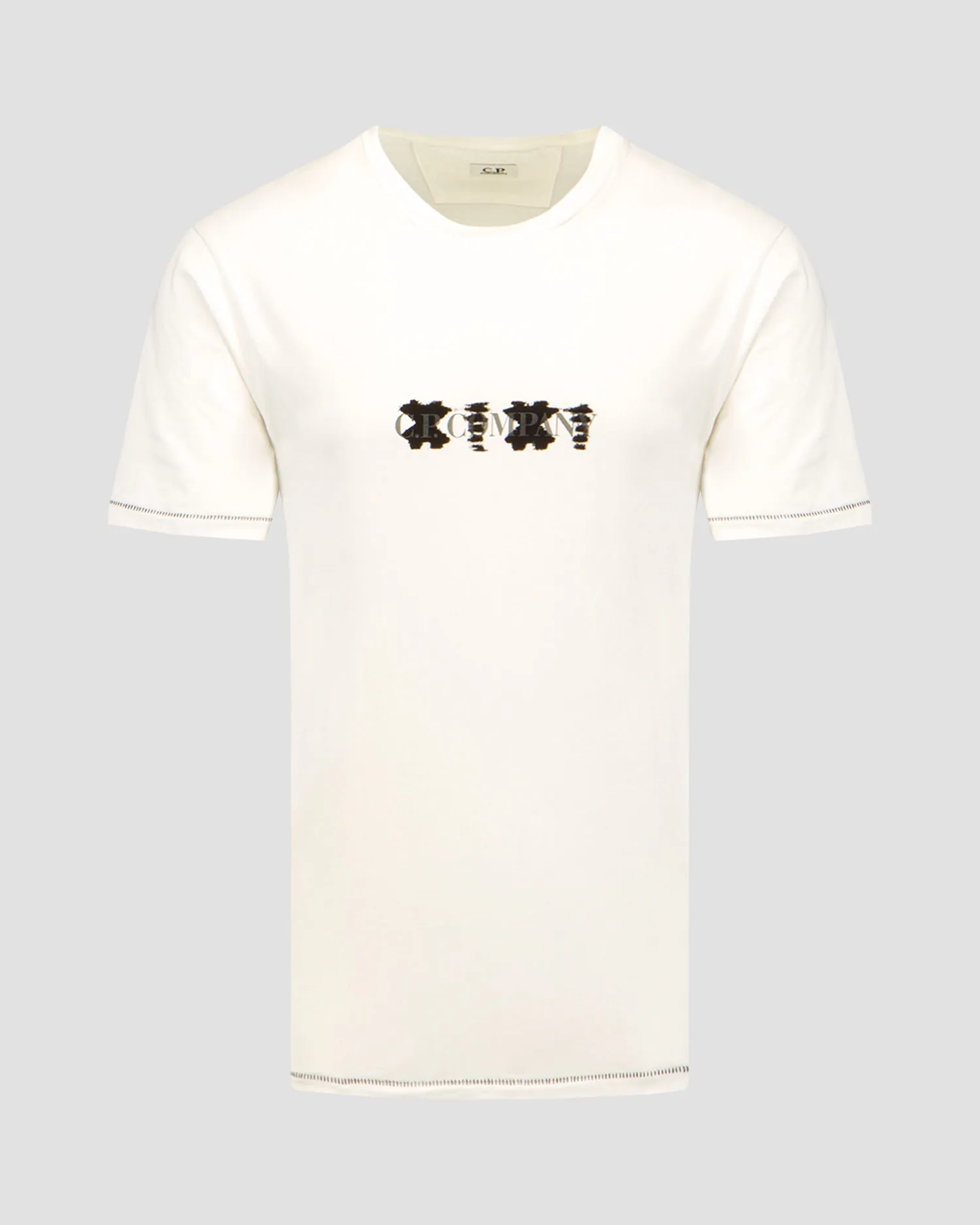 White men's t-shirt C.P. Company 15cmts356a005431g-103