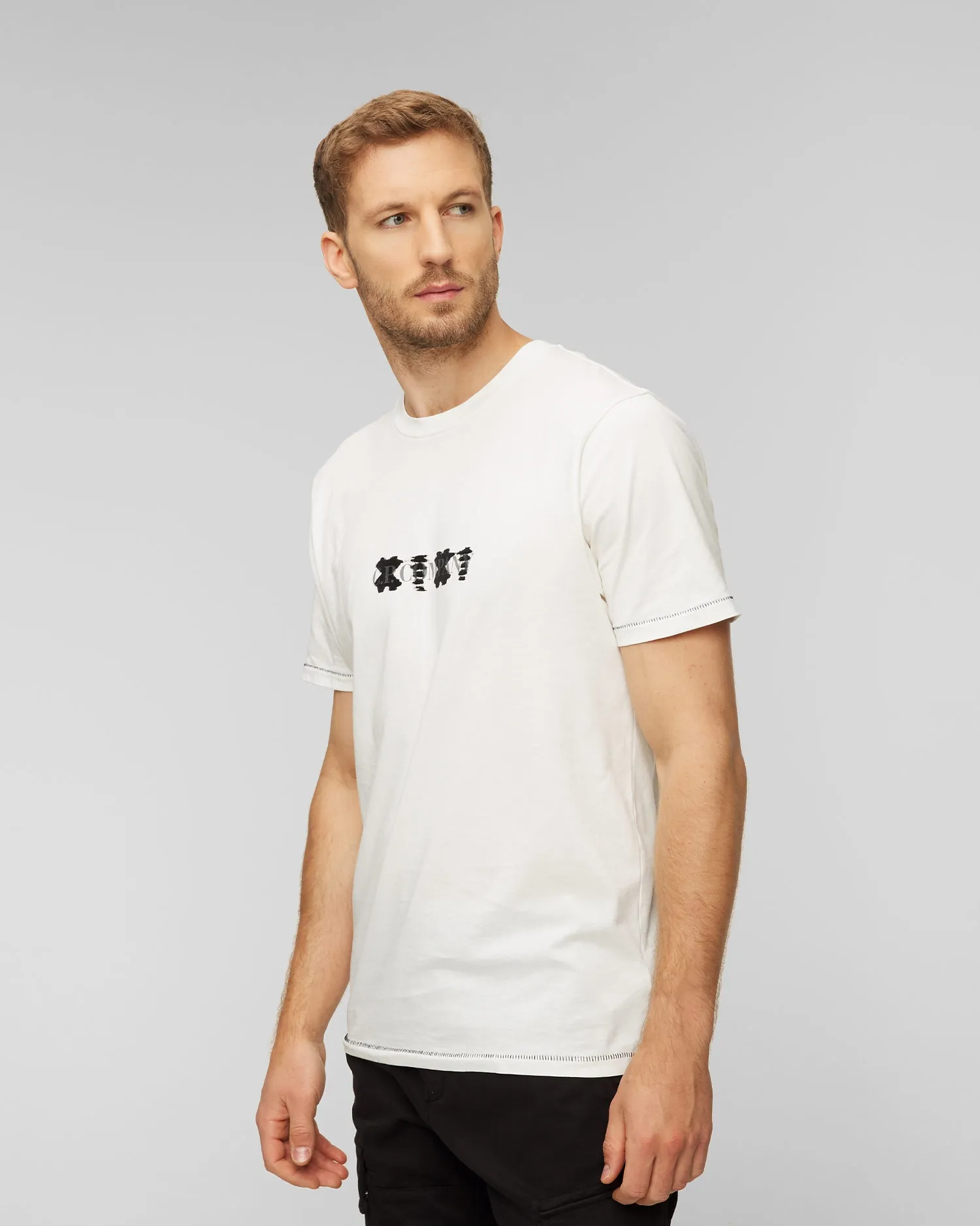 White men's t-shirt C.P. Company 15cmts356a005431g-103