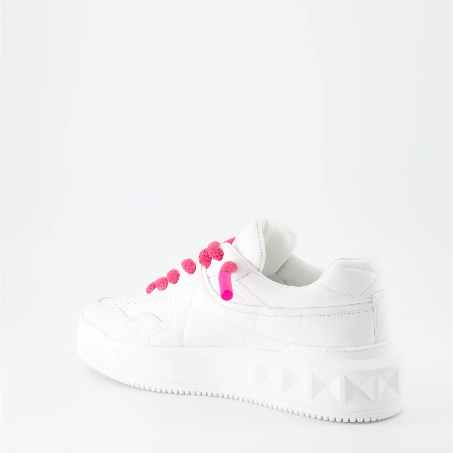 White One Stud XL Sneakers