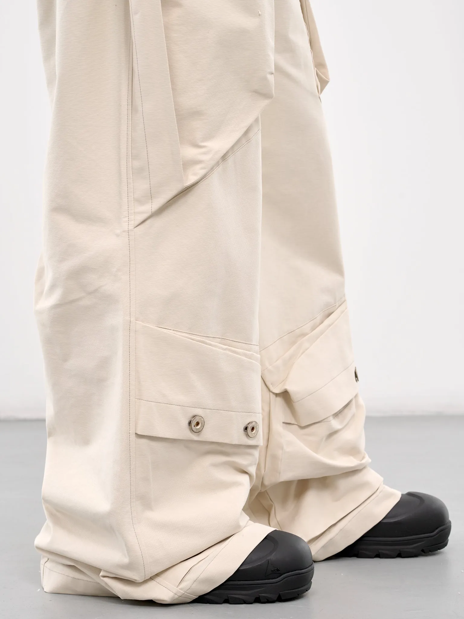 Wide Mass Trousers (CA06WMB4IV-IVORY)