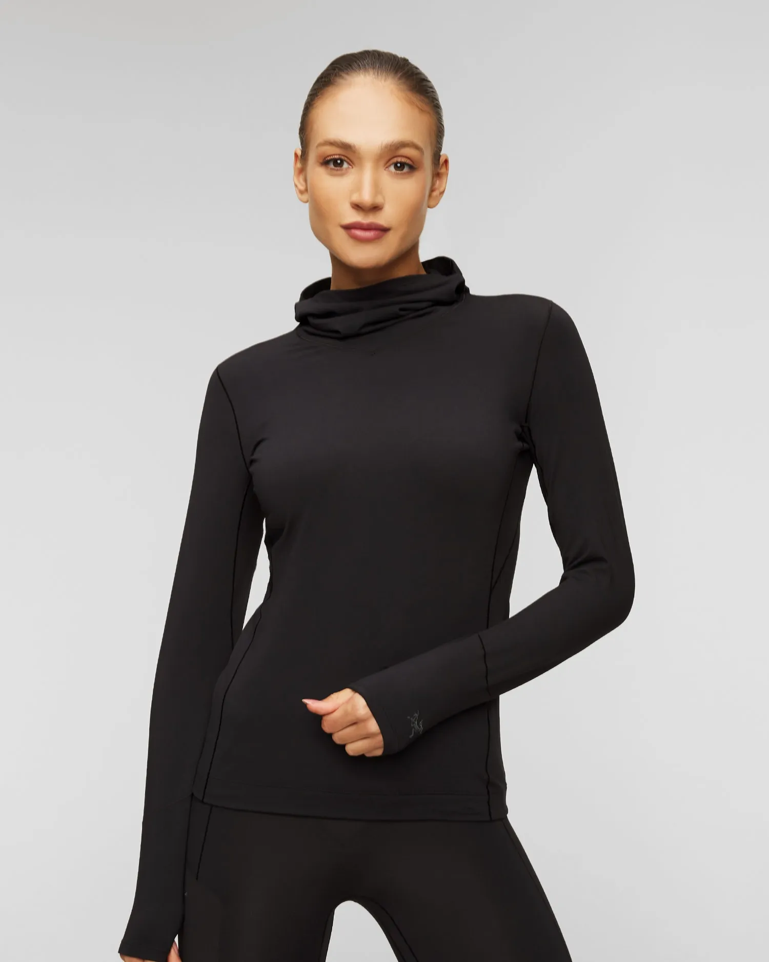 Women's black Arcteryx Rho sweatshirt x000007326-2291