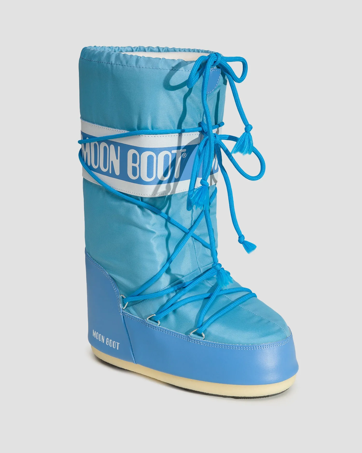 Women's snow boots Moon Boot Icon Nylon Blue 14004400-88