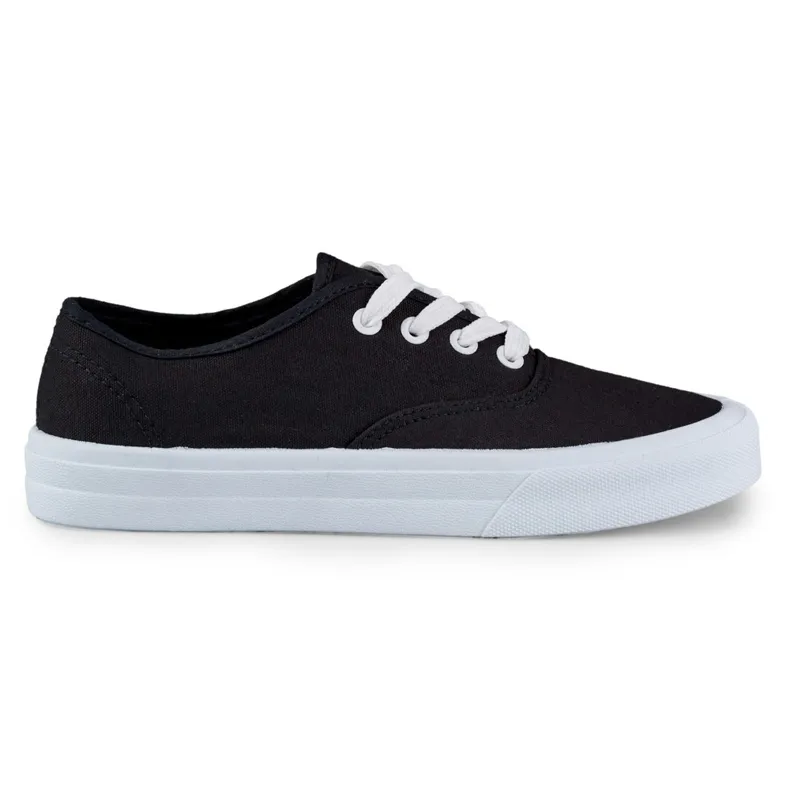 Women's black sneakers