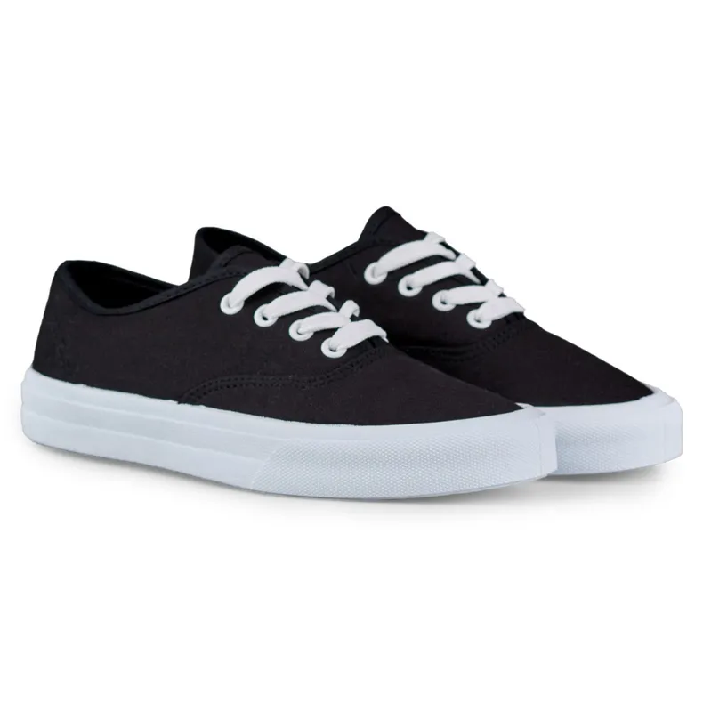 Women's black sneakers