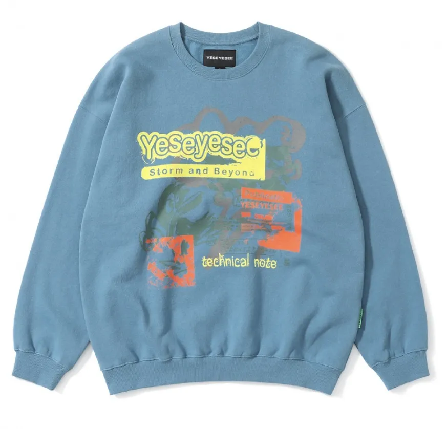 Overlap Sweatshirt by YESEYESEE