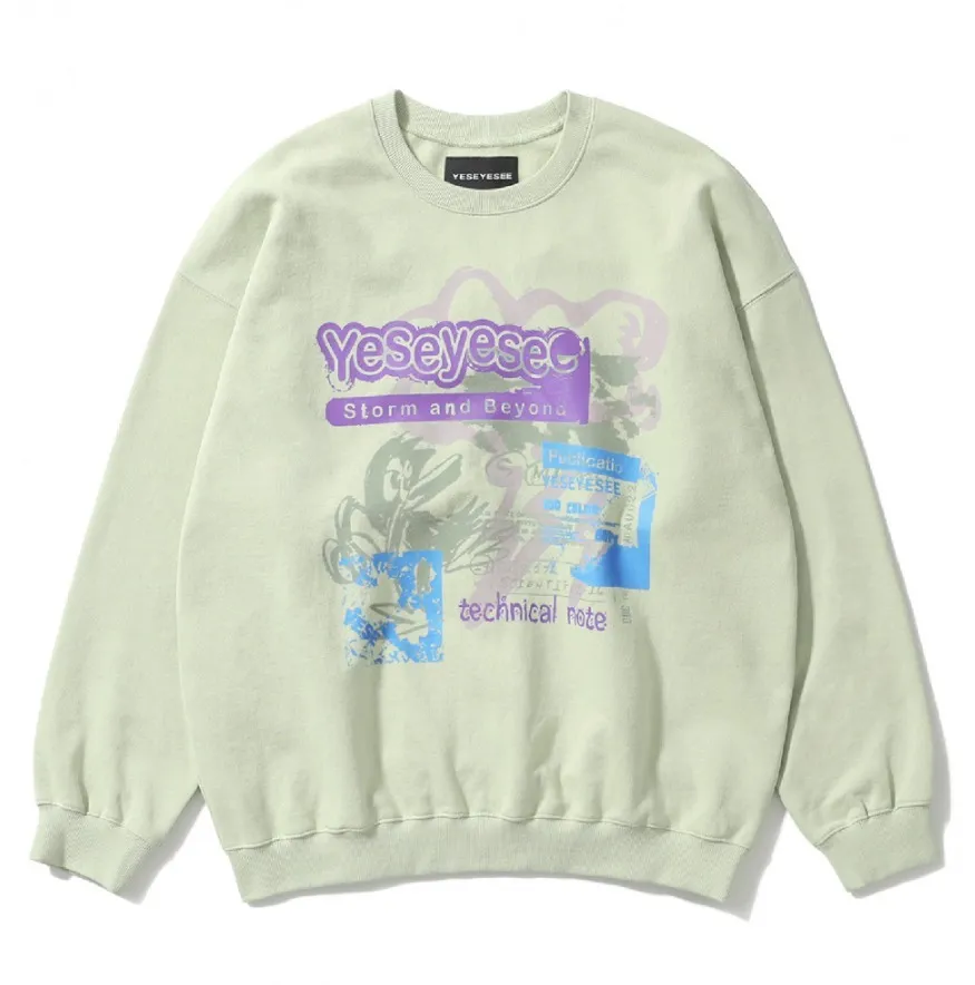 Overlap Sweatshirt by YESEYESEE