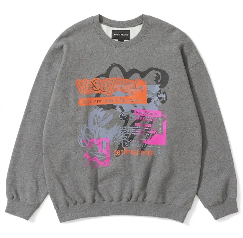 Overlap Sweatshirt by YESEYESEE