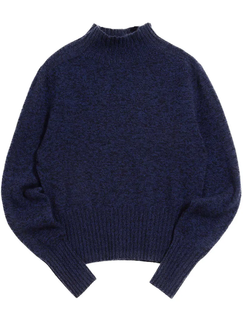 YMC Bryter Knit Jumper Navy