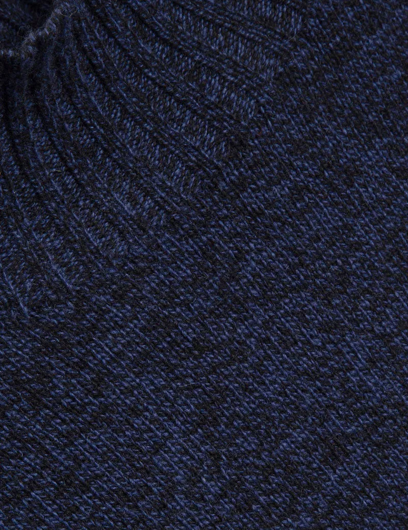 YMC Bryter Knit Jumper Navy