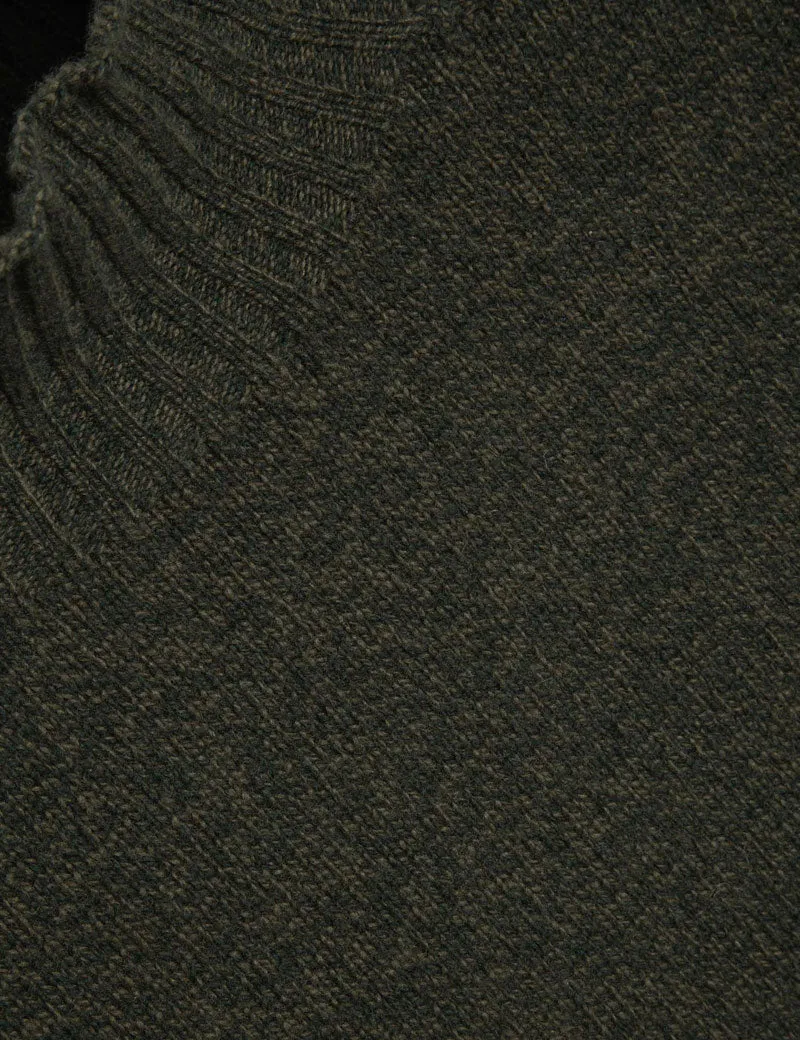 YMC Bryter Knit Jumper Olive