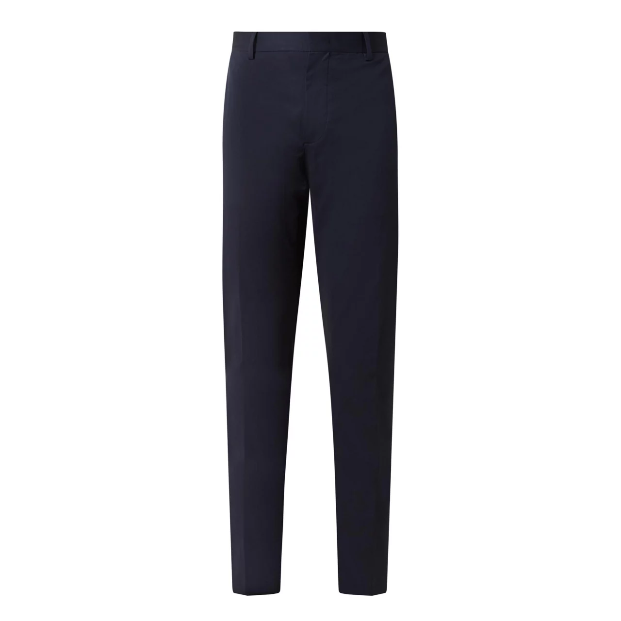 ZEGNA Comfort Cotton Trousers - Navy