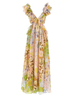 ZIMMERMANN    Zimmermann Ruffled Shoulder Dress