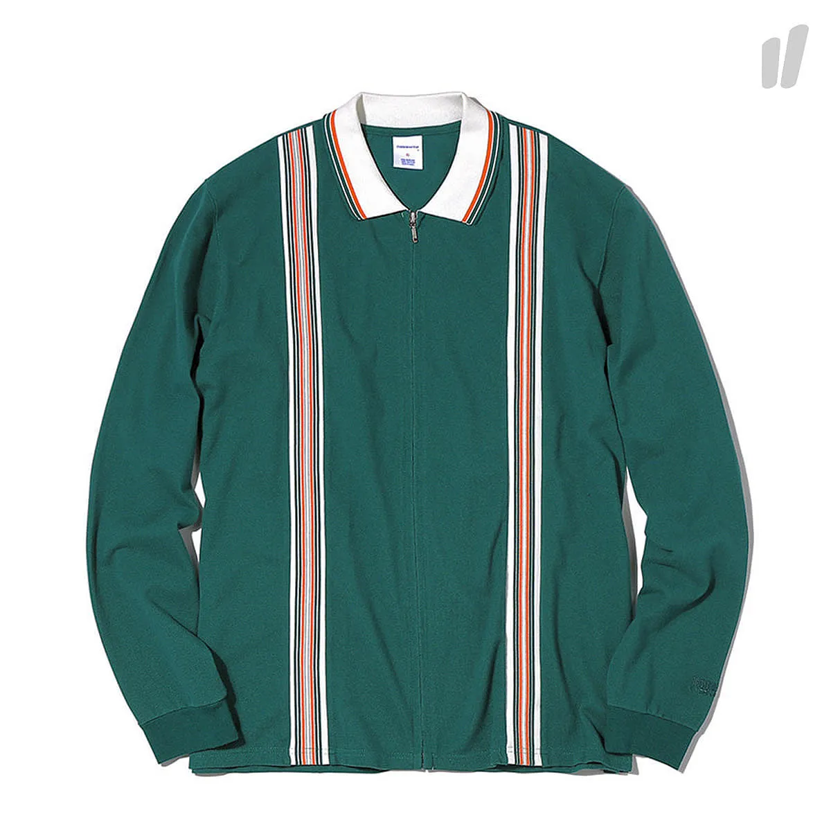 Zip Up Longsleeve Polo